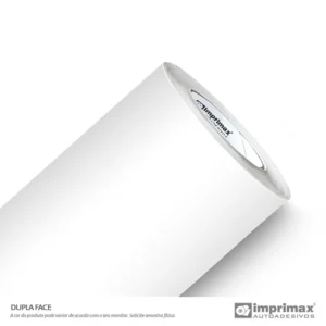 VINIL ADESIVO DUPLA FACE TRANSPARENTE BOPP ROLO C/ 1,22x50M - IMPRIMAX