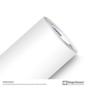 VINIL ADESIVO DUPLA FACE TRANSPARENTE BOPP C/ 1,22M LARG. ( METRO LINEAR ) - IMPRIMAX