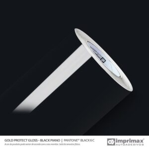 VINIL ADESIVO PROTECT GLOSS BLACK PIANO ( METRO LINEAR ) - IMPRIMAX
