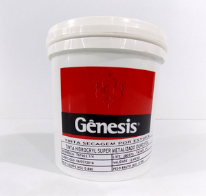 TINTA HIDROCRYL SUPER METALICA 900ML - GÊNESIS