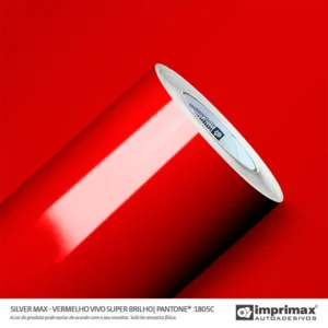 VINIL ADESIVO SILVER MAX SUPER BRILHO 61CM (METRO LINEAR) - IMPRIMAX