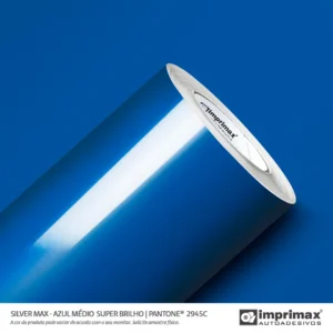 VINIL ADESIVO SILVER MAX ROLO C/ 1,22x50M - IMPRIMAX