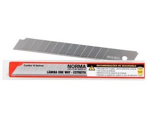 LÂMINA ONE WAY ESTREITA TB C/10 PC