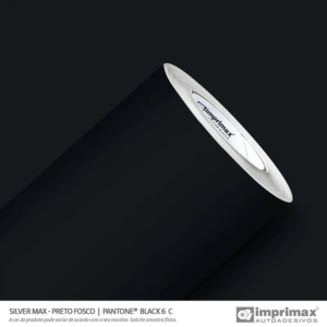 VINIL ADESIVO SILVER MAX FOSCO 61CM (METRO LINEAR) - IMPRIMAX