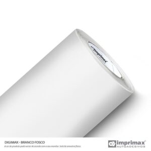 VINIL ADESIVO MPX 0.9 FOSCO BRANCO 130G C/ 1,52M LARG. (METRO LINEAR) - IMPRIMAX