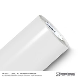 VINIL ADESIVO MPX STOPLIGHT 0.9 SUP/BR BRANCO (CZ) C/ 1,22M LARG. (METRO LINEAR) - IMPRIMAX