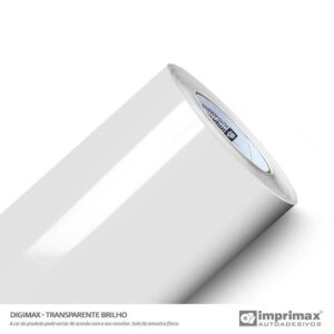 VINIL ADESIVO MPX S/BR 0.9 TRANSPARENTE 130G ROLO C/ 0,50x50M - IMPRIMAX