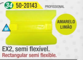 ESPATULA AMARELA SEMI FLEX 50-20143 - EXFAK